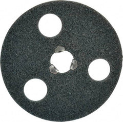 Norton - 4-1/2" Very Fine Grade Aluminum Oxide Deburring Disc - Quick Change Connection - Apex Tool & Supply