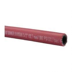 Eaton - 1/2" ID x 7/8" OD CTL Oil Resistant Air Hose - 300 Working psi, -40 to 160°F, Red - Apex Tool & Supply