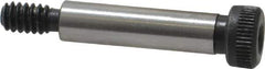 Value Collection - 1/4" Shoulder Diam x 1" Shoulder Length, #10-24 UNC, Hex Socket Shoulder Screw - 8 Alloy Steel, Uncoated, 0.357 to 3/8" Head Diam - Apex Tool & Supply