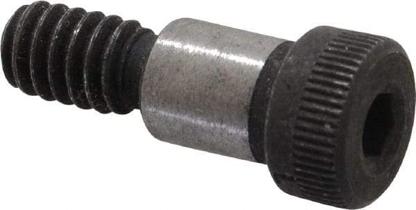 Value Collection - 5/16" Shoulder Diam x 3/8" Shoulder Length, 1/4-20 UNC, Hex Socket Shoulder Screw - 8 Alloy Steel, Uncoated, 0.419 to 0.438" Head Diam - Apex Tool & Supply