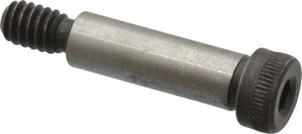 Value Collection - 5/16" Shoulder Diam x 1" Shoulder Length, 1/4-20 UNC, Hex Socket Shoulder Screw - 8 Alloy Steel, Uncoated, 0.419 to 0.438" Head Diam - Apex Tool & Supply