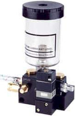 Accu-Lube - 1 Outlet, 10 Ounce Tank Capacity, Micro Lubricant System - 12' Coolant Line Length - Apex Tool & Supply