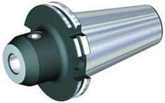 Kennametal - DV50 Taper Shank 20mm Hole End Mill Holder/Adapter - 52mm Nose Diam, 150mm Projection, M24 Drawbar, Through-Spindle Coolant - Exact Industrial Supply