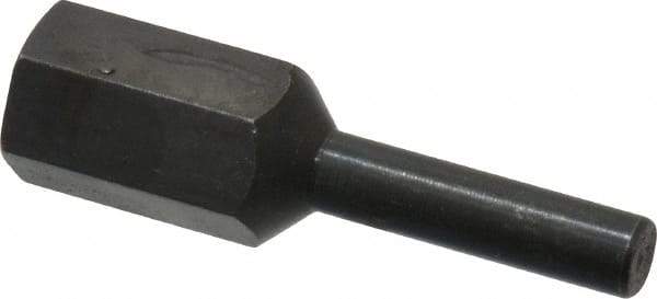 Value Collection - 1" Long Bore Polisher Mandrel - 5/16-18 Thread, 1/2" Diam, 1/2" Hole, for Use with SK-3 - Apex Tool & Supply