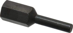 Value Collection - 1" Long Bore Polisher Mandrel - 5/16-18 Thread, 1/2" Diam, 1/2" Hole, for Use with SK-3 - Apex Tool & Supply