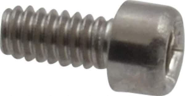 Value Collection - #2-56 UNC Hex Socket Drive, Socket Cap Screw - Grade 18-8 Stainless Steel, 3/16" Length Under Head - Apex Tool & Supply