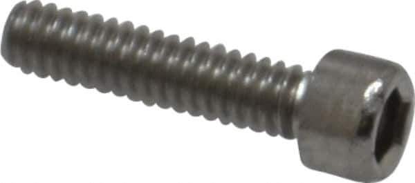 Value Collection - #2-56 UNC Hex Socket Drive, Socket Cap Screw - Grade 18-8 Stainless Steel, 3/8" Length Under Head - Apex Tool & Supply