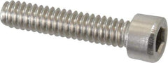 Value Collection - #3-48 UNC Hex Socket Drive, Socket Cap Screw - Grade 18-8 Stainless Steel, 1/2" Length Under Head - Apex Tool & Supply