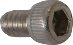 Value Collection - #4-40 UNC Hex Socket Drive, Socket Cap Screw - Grade 18-8 Stainless Steel, 3/16" Length Under Head - Apex Tool & Supply