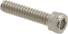 Value Collection - #4-40 UNC Hex Socket Drive, Socket Cap Screw - Grade 18-8 Stainless Steel, 1/2" Length Under Head - Apex Tool & Supply