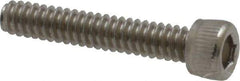 Value Collection - #4-40 UNC Hex Socket Drive, Socket Cap Screw - Grade 18-8 Stainless Steel, 5/8" Length Under Head - Apex Tool & Supply
