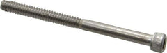 Value Collection - #4-40 UNC Hex Socket Drive, Socket Cap Screw - Grade 18-8 Stainless Steel, 1-1/2" Length Under Head - Apex Tool & Supply