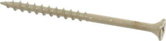 Buildex - #8 Bugle Head, Phillips Steel Deck Screw - 2-1/2" OAL, Grade 1018 - Apex Tool & Supply