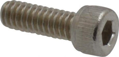 Value Collection - #5-40 UNC Hex Socket Drive, Socket Cap Screw - Grade 18-8 Stainless Steel, 3/8" Length Under Head - Apex Tool & Supply
