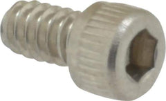 Value Collection - #6-32 UNC Hex Socket Drive, Socket Cap Screw - Grade 18-8 Stainless Steel, 1/4" Length Under Head - Apex Tool & Supply