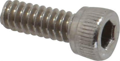 Value Collection - #6-32 UNC Hex Socket Drive, Socket Cap Screw - Grade 18-8 Stainless Steel, 3/8" Length Under Head - Apex Tool & Supply