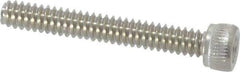 Value Collection - #6-32 UNC Hex Socket Drive, Socket Cap Screw - Grade 18-8 Stainless Steel, 1" Length Under Head - Apex Tool & Supply