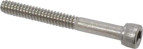 Value Collection - #6-32 UNC Hex Socket Drive, Socket Cap Screw - Grade 18-8 Stainless Steel, 1-1/4" Length Under Head - Apex Tool & Supply
