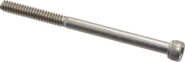 Value Collection - #6-32 UNC Hex Socket Drive, Socket Cap Screw - Grade 18-8 Stainless Steel, 2" Length Under Head - Apex Tool & Supply