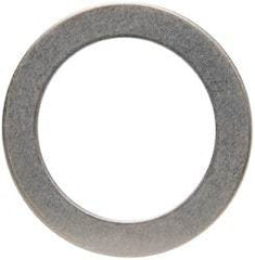 Made in USA - 0.048" Thick, 1-1/4" Inside x 1-3/4" OD, Round Shim - Uncoated 302/304 Stainless Steel - Apex Tool & Supply