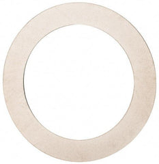 Made in USA - 0.008" Thick, 1-1/4" Inside x 1-3/4" OD, Round Shim - Uncoated 302/304 Stainless Steel - Apex Tool & Supply
