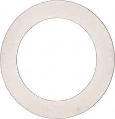 Made in USA - 0.012" Thick, 1-3/8" Inside x 1-7/8" OD, Round Shim - Uncoated 302/304 Stainless Steel - Apex Tool & Supply