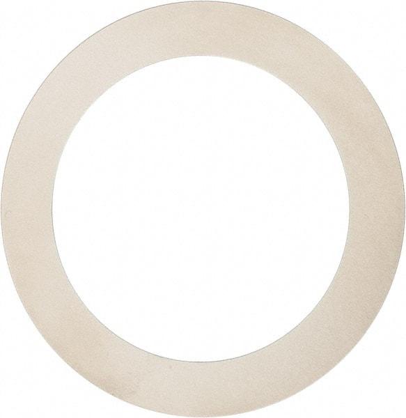 Made in USA - 0.003" Thick, 1-3/8" Inside x 1-7/8" OD, Round Shim - Uncoated 302/304 Stainless Steel - Apex Tool & Supply