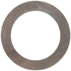 Made in USA - 0.002" Thick, 1-1/2" Inside x 2-1/8" OD, Round Shim - Uncoated 302/304 Stainless Steel - Apex Tool & Supply