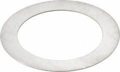 Made in USA - 0.024" Thick, 1-1/2" Inside x 2-1/8" OD, Round Shim - Uncoated 302/304 Stainless Steel - Apex Tool & Supply