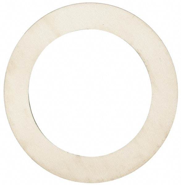 Made in USA - 0.003" Thick, 1-1/2" Inside x 2-1/8" OD, Round Shim - Uncoated 302/304 Stainless Steel - Apex Tool & Supply