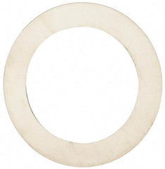 Made in USA - 0.003" Thick, 1-1/2" Inside x 2-1/8" OD, Round Shim - Uncoated 302/304 Stainless Steel - Apex Tool & Supply