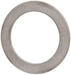 Made in USA - 0.048" Thick, 1-1/2" Inside x 2-1/8" OD, Round Shim - Uncoated 302/304 Stainless Steel - Apex Tool & Supply