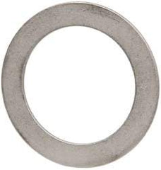 Made in USA - 0.06" Thick, 1-1/2" Inside x 2-1/8" OD, Round Shim - Uncoated 302/304 Stainless Steel - Apex Tool & Supply