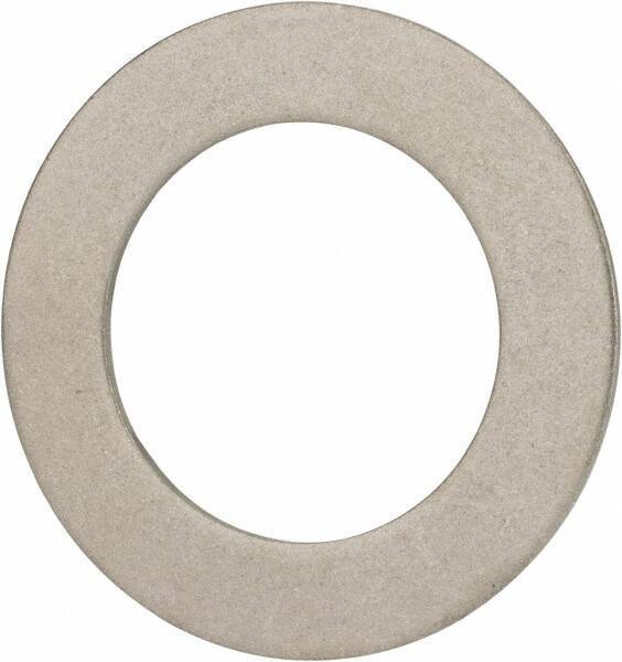 Made in USA - 0.09" Thick, 1-3/4" Inside x 2-3/4" OD, Round Shim - Uncoated 302/304 Stainless Steel - Apex Tool & Supply