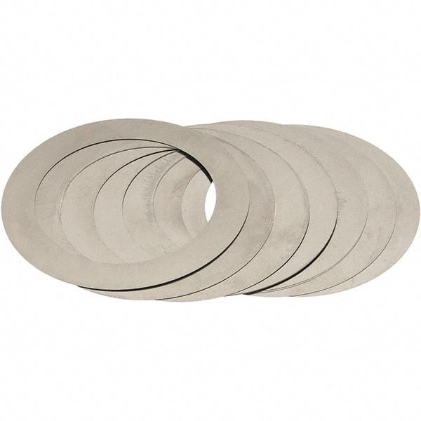 Made in USA - 0.003" Thick, 2" Inside x 2-3/4" OD, Round Shim - Uncoated 302/304 Stainless Steel - Apex Tool & Supply