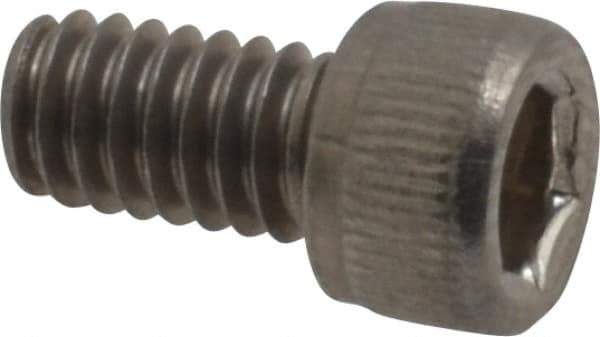 Value Collection - #8-32 UNC Hex Socket Drive, Socket Cap Screw - Grade 18-8 Stainless Steel, 5/16" Length Under Head - Apex Tool & Supply