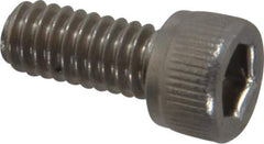 Value Collection - #8-32 UNC Hex Socket Drive, Socket Cap Screw - Grade 18-8 Stainless Steel, 3/8" Length Under Head - Apex Tool & Supply