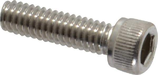Value Collection - #8-32 UNC Hex Socket Drive, Socket Cap Screw - Grade 18-8 Stainless Steel, 5/8" Length Under Head - Apex Tool & Supply