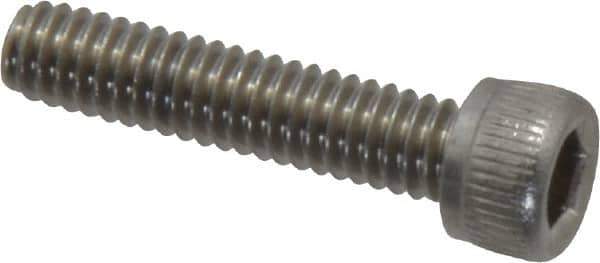 Value Collection - #8-32 UNC Hex Socket Drive, Socket Cap Screw - Grade 18-8 Stainless Steel, 3/4" Length Under Head - Apex Tool & Supply