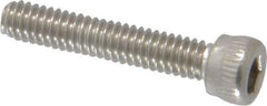 Value Collection - #8-32 UNC Hex Socket Drive, Socket Cap Screw - Grade 18-8 Stainless Steel, 7/8" Length Under Head - Apex Tool & Supply