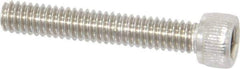 Value Collection - #8-32 UNC Hex Socket Drive, Socket Cap Screw - Grade 18-8 Stainless Steel, 1" Length Under Head - Apex Tool & Supply