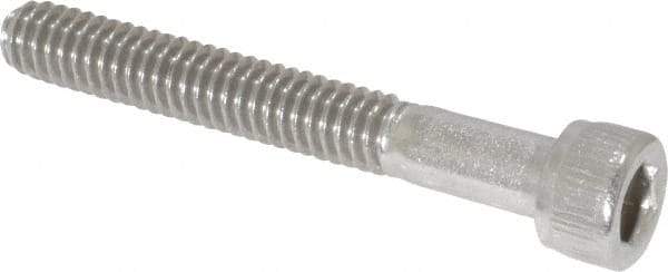 Value Collection - #8-32 UNC Hex Socket Drive, Socket Cap Screw - Grade 18-8 Stainless Steel, 1-1/4" Length Under Head - Apex Tool & Supply