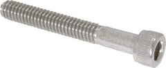 Value Collection - #8-32 UNC Hex Socket Drive, Socket Cap Screw - Grade 18-8 Stainless Steel, 1-1/4" Length Under Head - Apex Tool & Supply