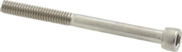 Value Collection - #8-32 UNC Hex Socket Drive, Socket Cap Screw - Grade 18-8 Stainless Steel, 2" Length Under Head - Apex Tool & Supply