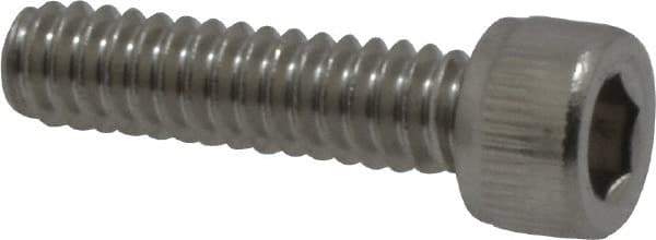 Value Collection - #10-24 UNC Hex Socket Drive, Socket Cap Screw - Grade 18-8 Stainless Steel, 3/4" Length Under Head - Apex Tool & Supply