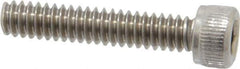 Value Collection - #10-24 UNC Hex Socket Drive, Socket Cap Screw - Grade 18-8 Stainless Steel, 1" Length Under Head - Apex Tool & Supply