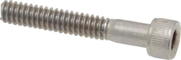 Value Collection - #10-24 UNC Hex Socket Drive, Socket Cap Screw - Grade 18-8 Stainless Steel, 1-1/4" Length Under Head - Apex Tool & Supply