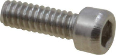 Value Collection - #0-80 UNF Hex Socket Drive, Socket Cap Screw - Grade 18-8 Stainless Steel, 3/16" Length Under Head - Apex Tool & Supply
