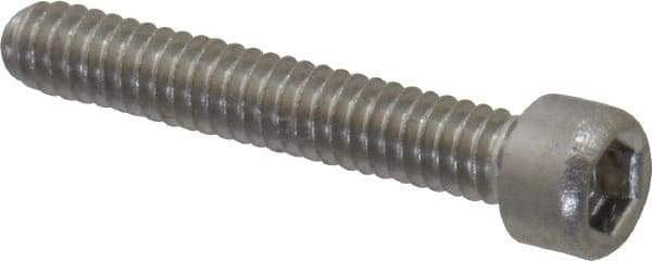 Value Collection - #0-80 UNF Hex Socket Drive, Socket Cap Screw - Grade 18-8 Stainless Steel, 3/8" Length Under Head - Apex Tool & Supply