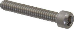 Value Collection - #0-80 UNF Hex Socket Drive, Socket Cap Screw - Grade 18-8 Stainless Steel, 3/8" Length Under Head - Apex Tool & Supply